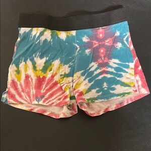 Colorful Tie-Dye Shorts